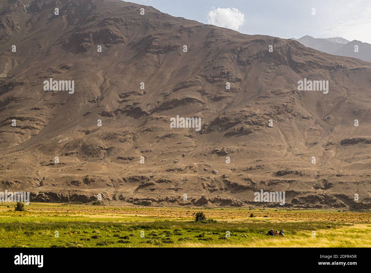 Silk Road at Dasht Bolo, Tajikistan Stock Photo