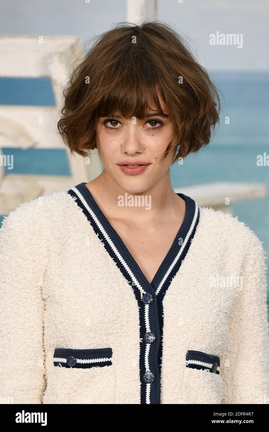 Mathilde Warnier attends the Chanel show as part of the Paris Fashion ...