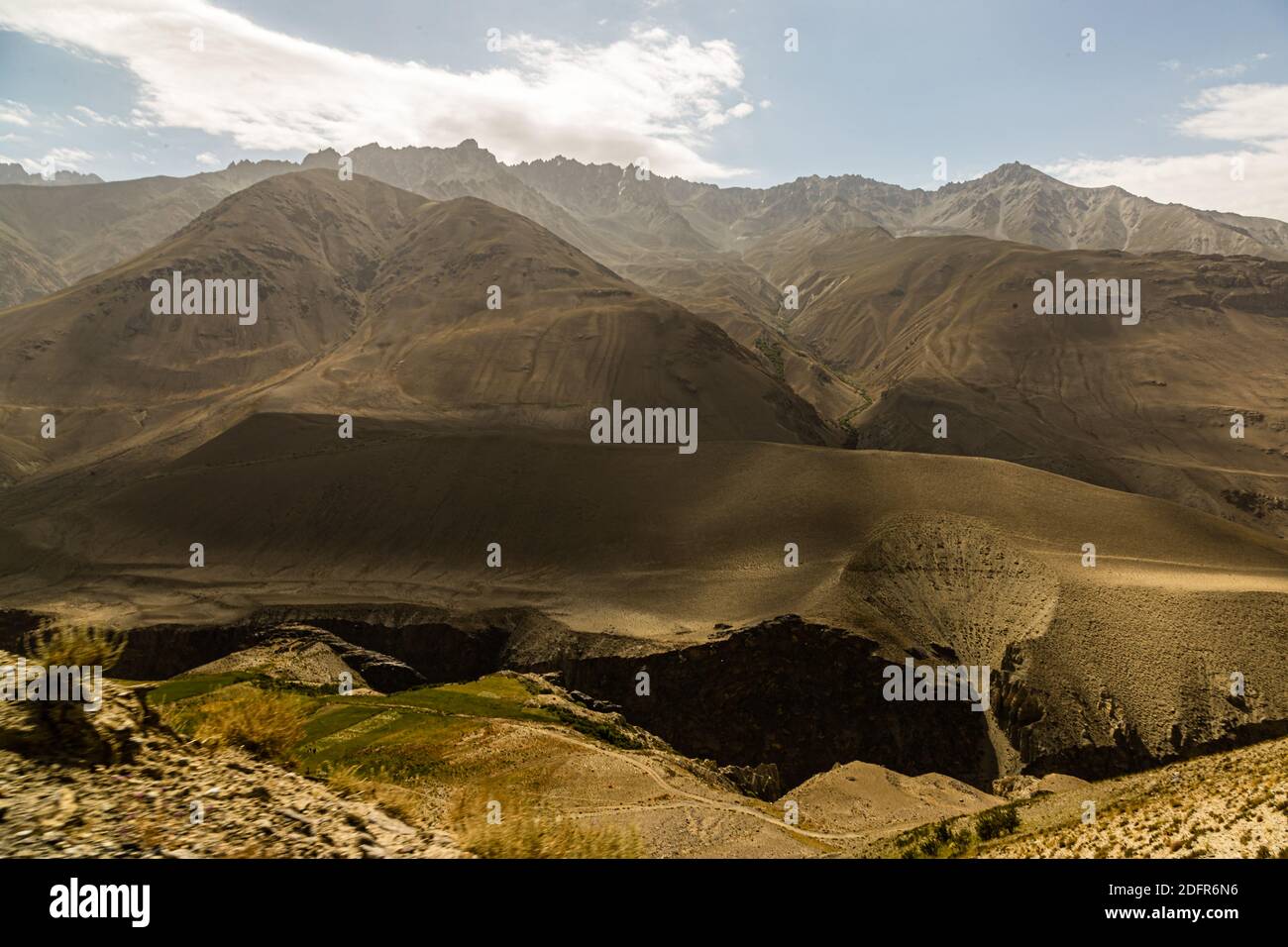 Silk Road in Ratm, Tajikistan Stock Photo