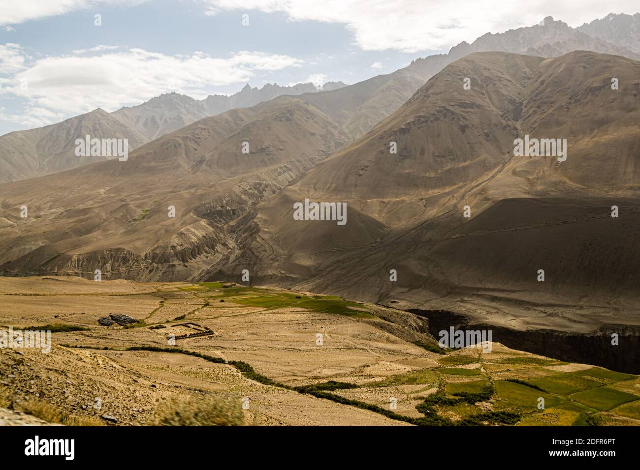 Silk Road in Ratm, Tajikistan Stock Photo