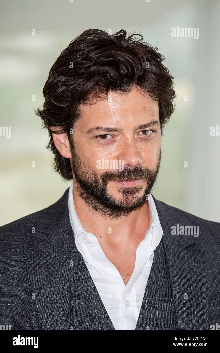 Alvaro Morte poses at the photocall of 'The Pier' during the MIPCOM in ...