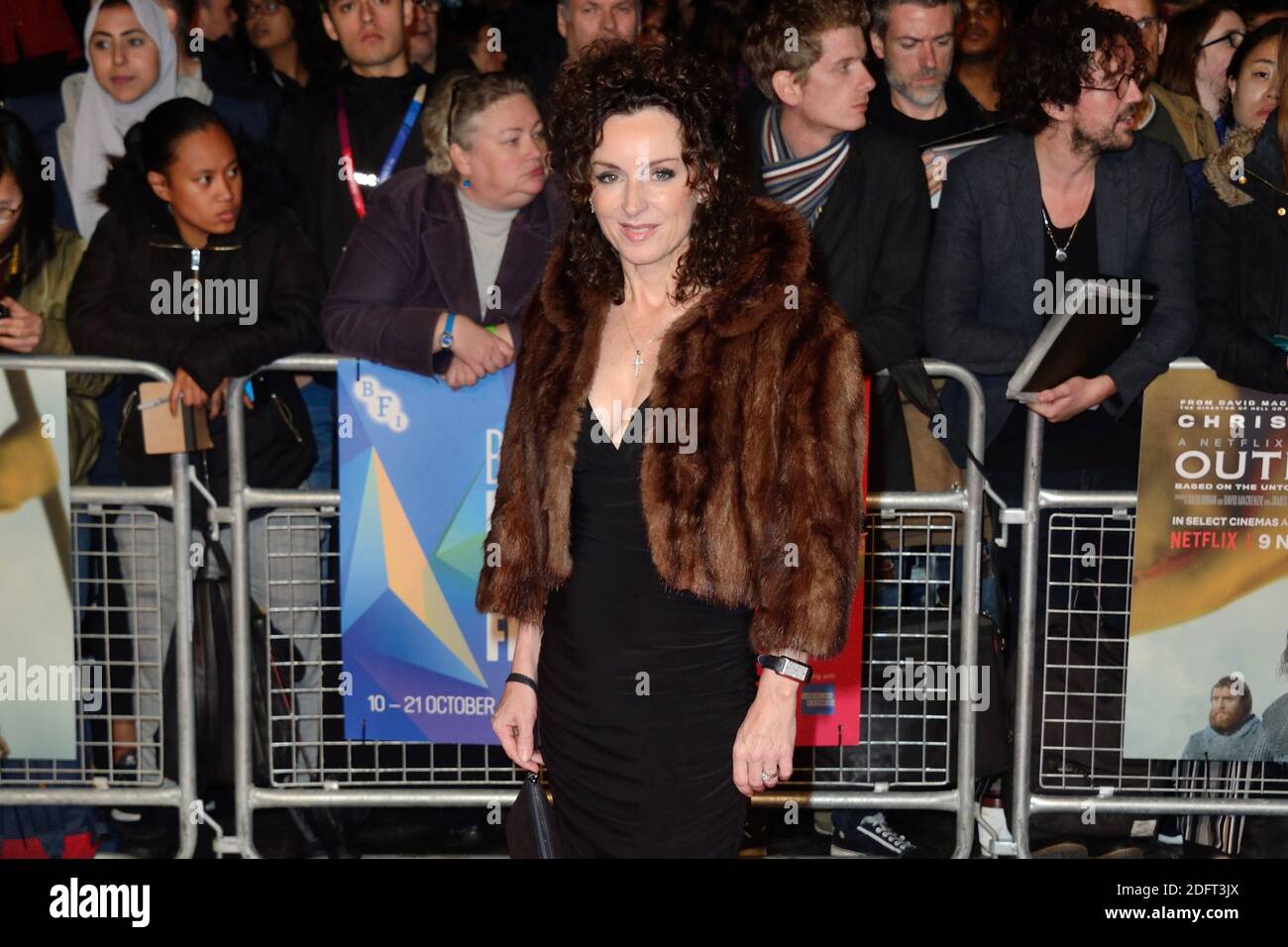 Gillian Berrie attending the Premiere of Outlaw King as part of the