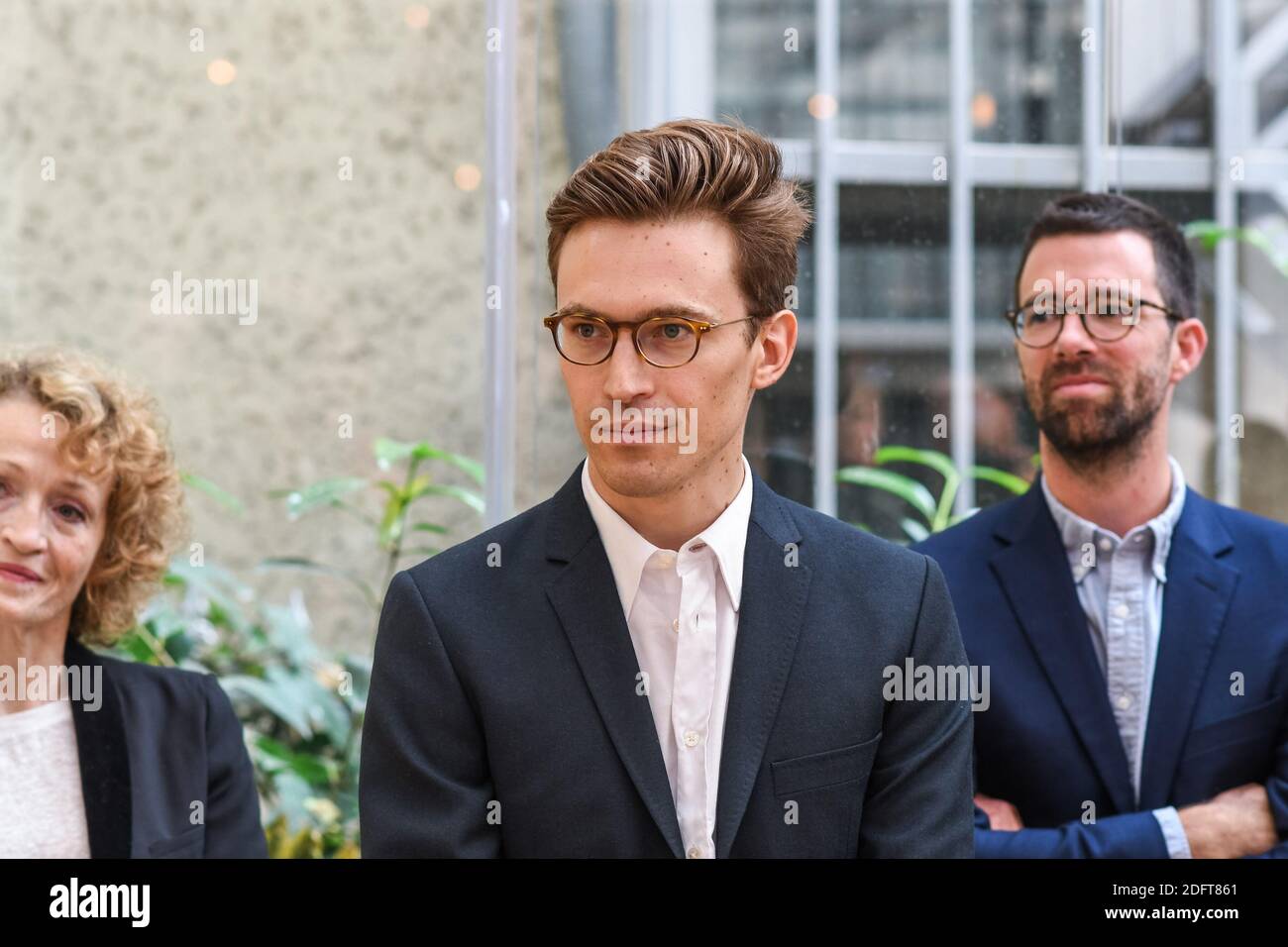 Jean-Baptiste Malet seen during ceremony for Prix Albert Londres award in  Istanbul, Turkey, on October 22, 2018. Photo by Ammar Abd  Rabbo/ABACAPRESS.COM Stock Photo - Alamy
