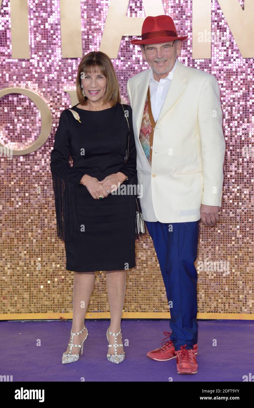 Kashmira Cooke and Jim Beach attending the Bohemian Rhapsody world Premiere  at the Wembley Arena in London, England on October 23, 2018. Photo by  Aurore Marechal/ABACAPRESS.COM Stock Photo - Alamy