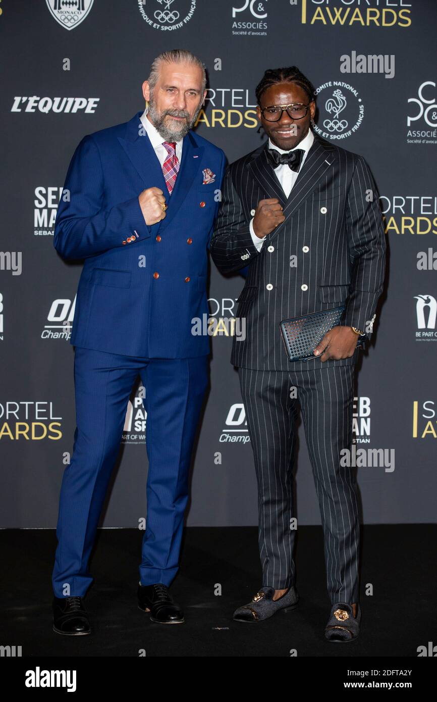 Hassan N'Dam N'Jikam attend the Sportel 2018 Awards Gala Nigth held at the Grimaldi Forum in Hassan N'Dam N'Jikam attend the Sportel 2018 Awards Gala Nigth held at the Grimaldi Forum in