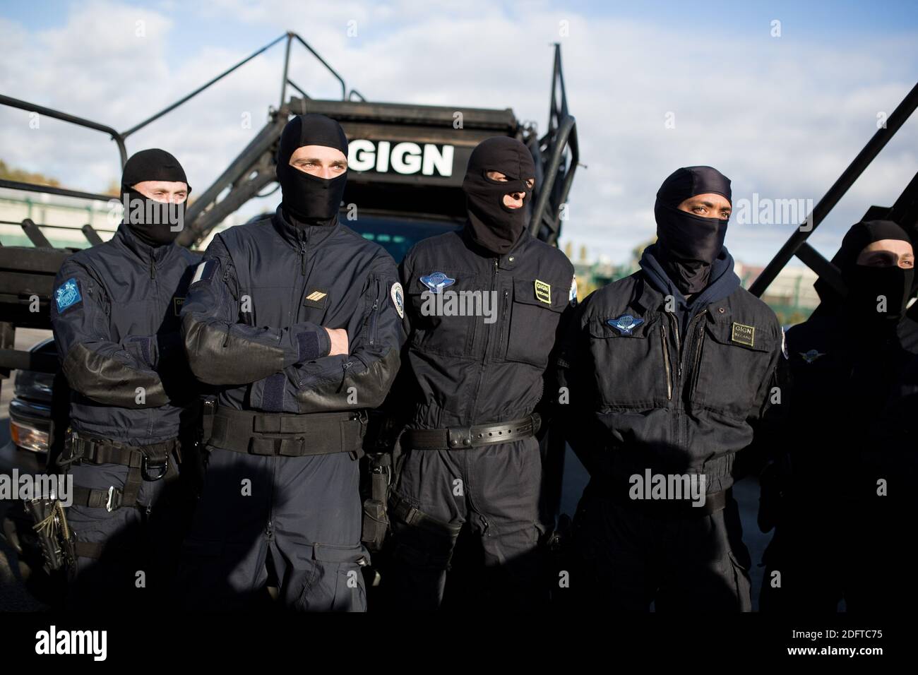The Headquarters Of French National Gendarmerie Intervention Group Gign In Versailles Outside Paris On October 27 18 Photo By Raphael Lafargue Abacapress Com Stock Photo Alamy