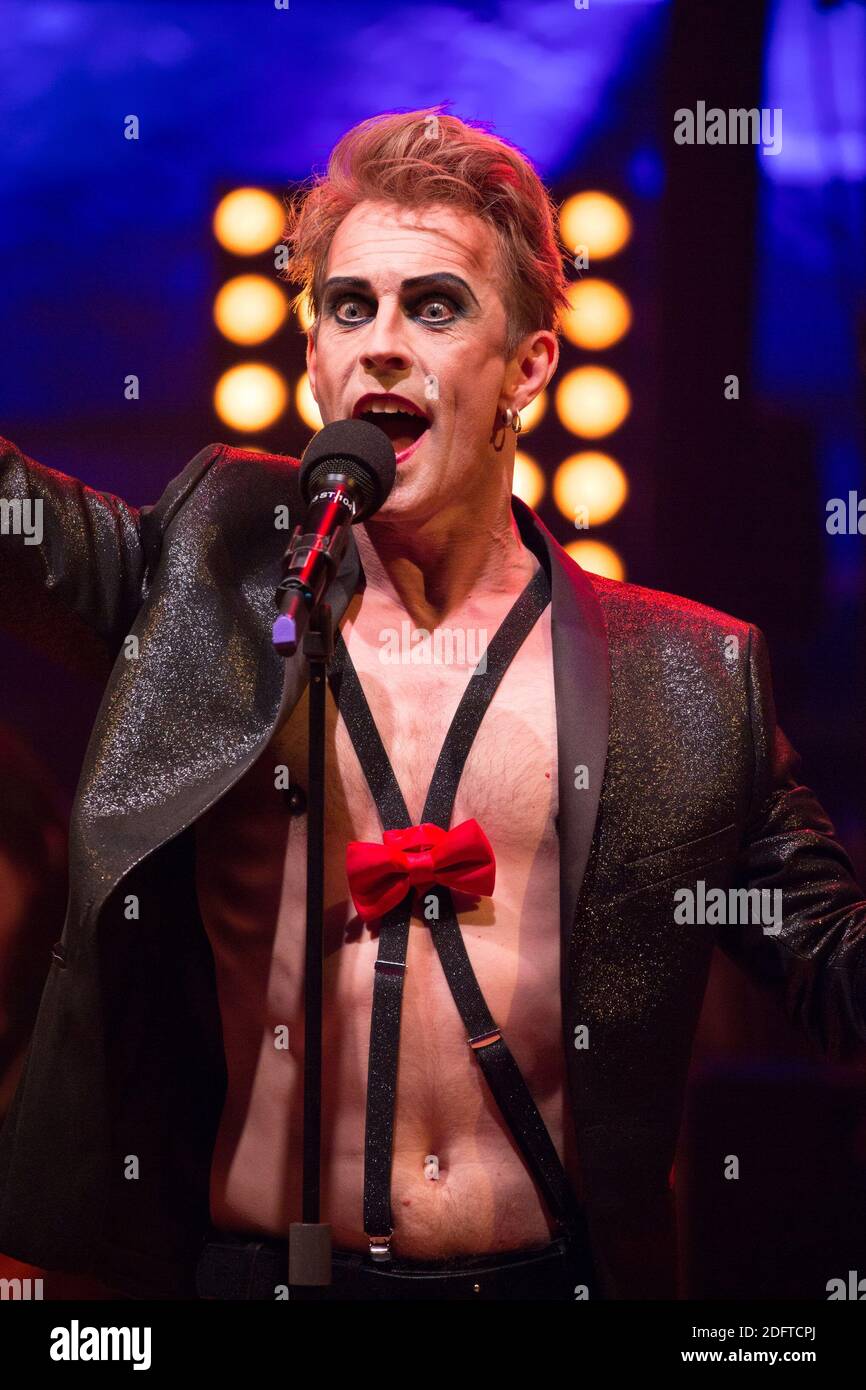 David Alexis Cabaret Lors Du 10eme Anniversaire De 42e Rue Au Studio 104 Radio France Le 27 Octobre 18 A Paris France Photo By Nasser Berzane Abacapress Com Stock Photo Alamy