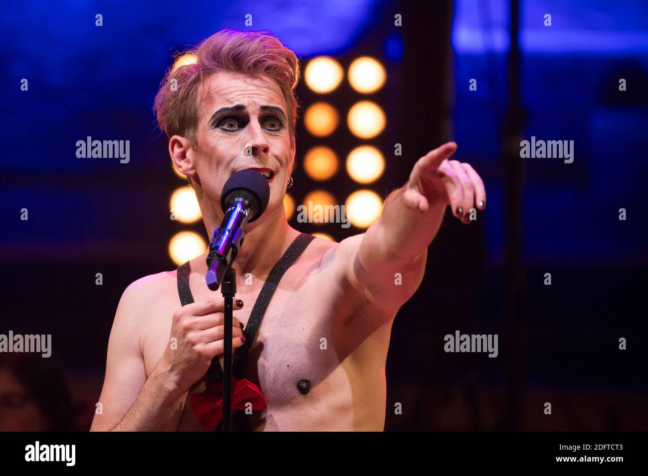 David Alexis Cabaret Lors Du 10eme Anniversaire De 42e Rue Au Studio 104 Radio France Le 27 Octobre 18 A Paris France Photo By Nasser Berzane Abacapress Com Stock Photo Alamy