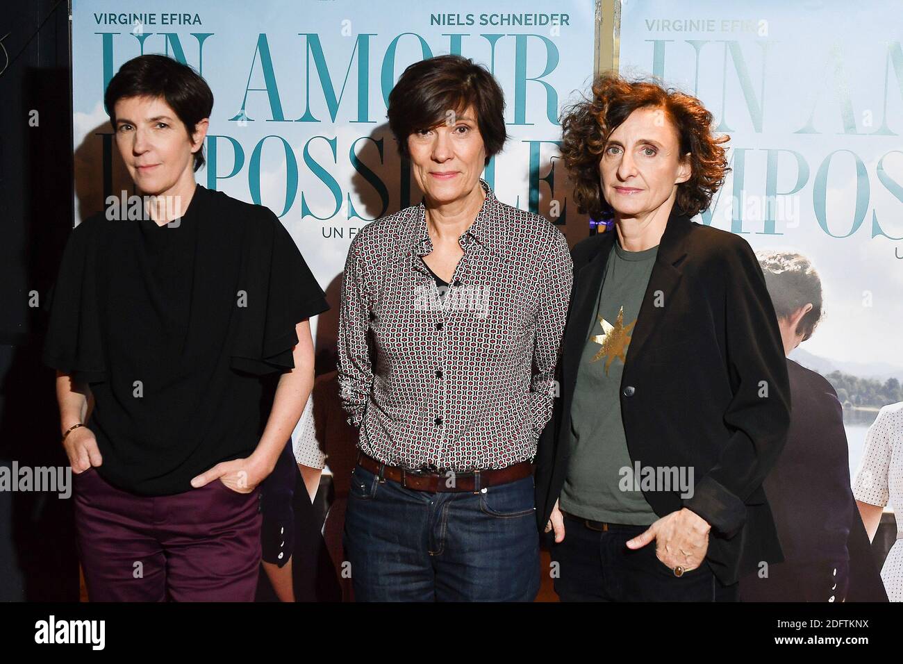 Christine Angot Catherine Corsini And Elisabeth Perez Attend Un Amour Impossible Paris Premiere At Ugc Cine Cite Des Halles On November 5 18 In Paris France Photo By Laurent Zabulon Abacapress Com Stock Photo