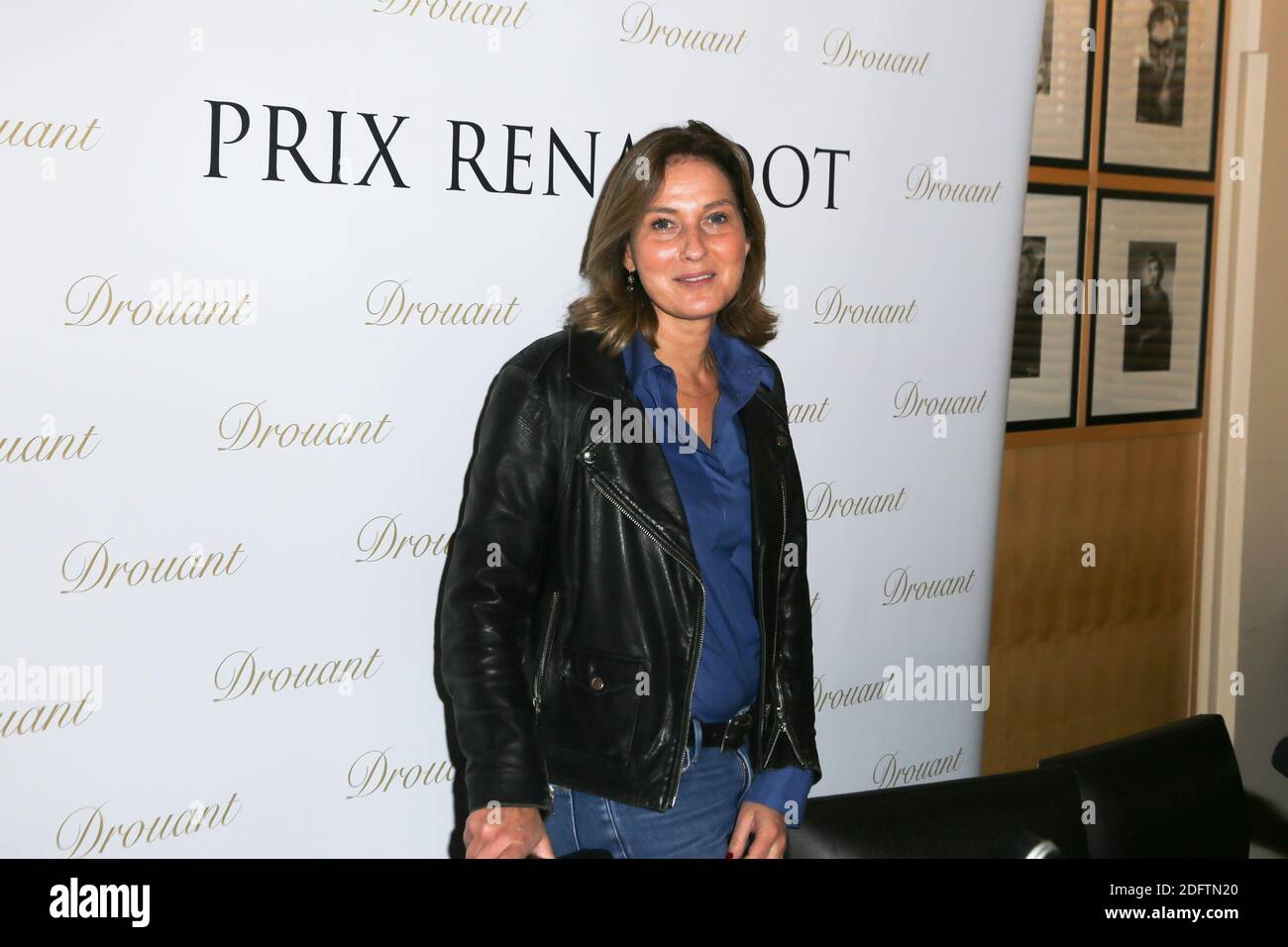 Valerie Manteau for her book " Le Sillon" winning the Prix Renaudot on  November 7, 2018 in Paris, France. Photo by Nasser Berzane/ABACAPRESS.COM  Stock Photo - Alamy