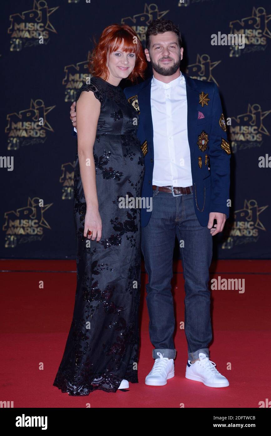 Claudio Capeo and his wife attending the 20th NRJ Music Awards at the  Palais des Festivals in Cannes, Frannce on November 10, 2018. Photo by  Aurore Marechal/ABACAPRESS.COM Stock Photo - Alamy