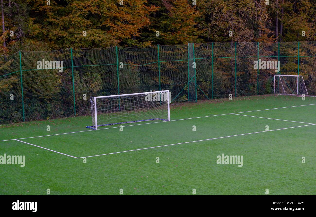 synthetic grass football