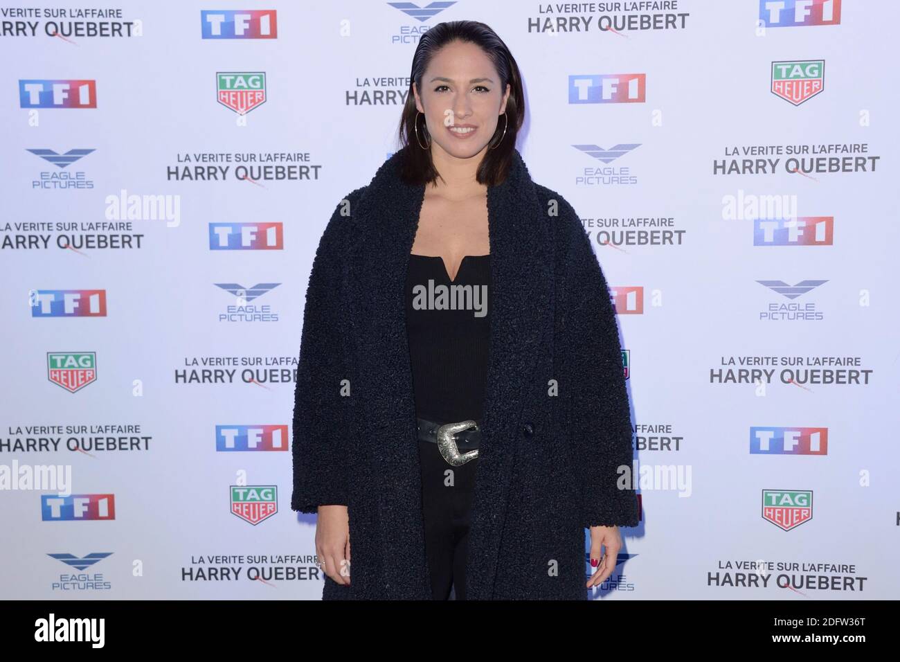 Charlotte Namura-Guizonne attending the Premiere of the series La Verite Sur L'Affaire Harry Quebert at the Gaumont Marignan cinema in Paris, France on November 12, 2018. Photo by Aurore Marechal/ABACAPRESS.COM Stock Photo