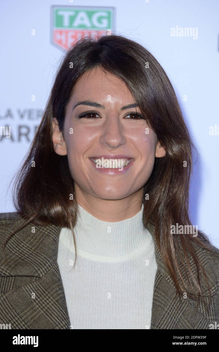 Helene Mannarino attending the Premiere of the series La Verite Sur L