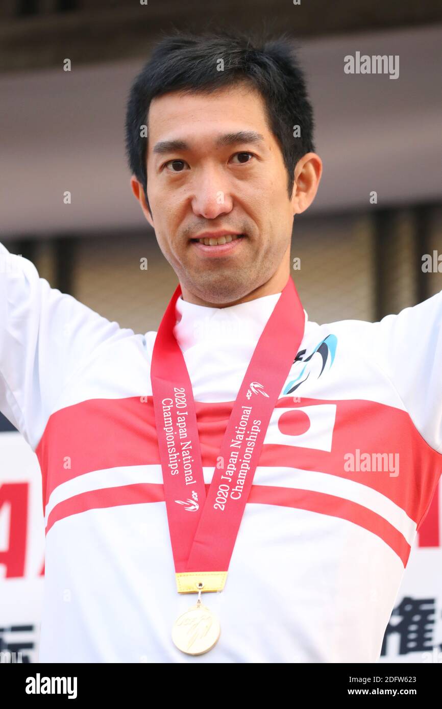 Kohei Yamamoto, DECEMBER 6, 2020 - Cycling : 2020 Japan National MTB Championships XCC Men's Elite Award Ceremony at Chiba Park MTB Course, Chiba, Japan Credit: YUTAKA/AFLO SPORT/Alamy Live News Stock Photo