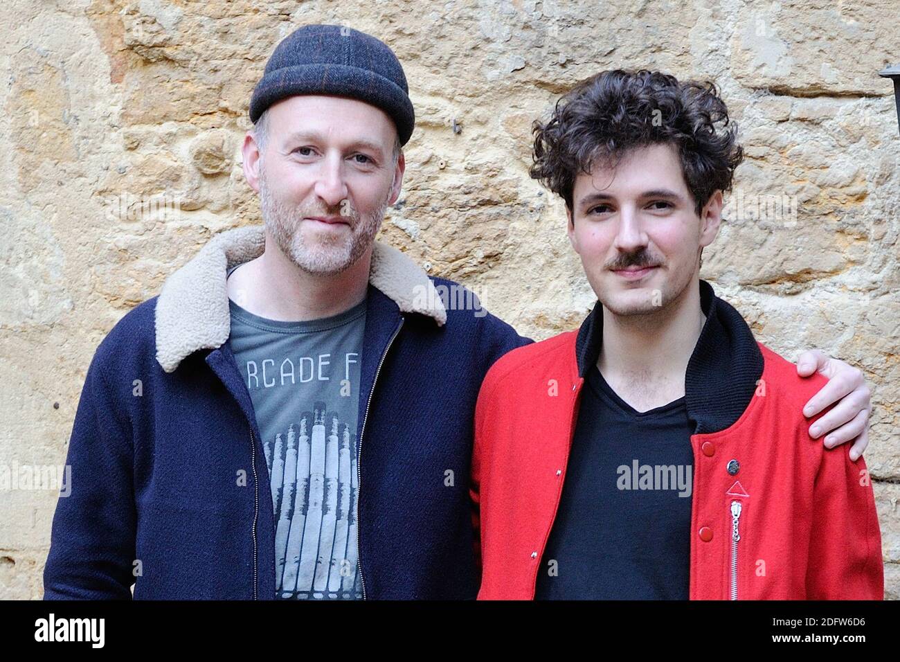 Mikhail Hers et Vincent Lacoste assistent a la premiere du film Amanda lors  du 27eme Festival