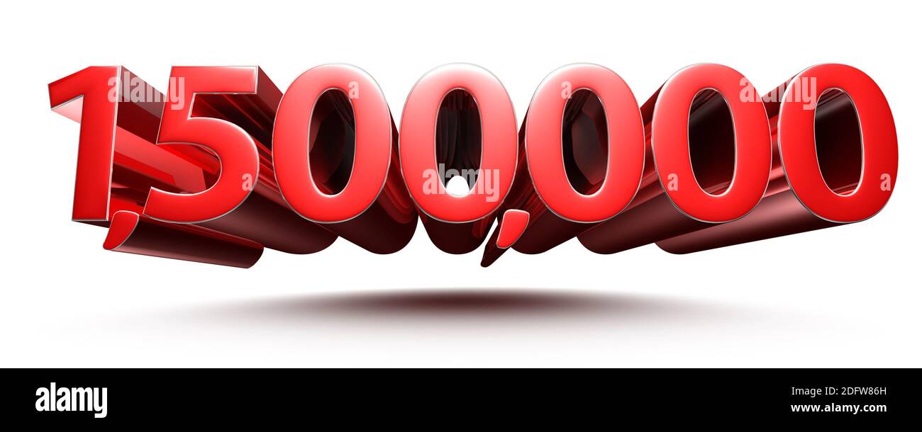 Number 1500000 hi-res stock photography and images - Alamy
