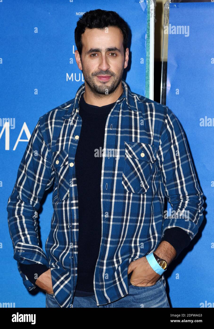 Jonathan Cohen attending the premiere of the Amanda in Paris, France on