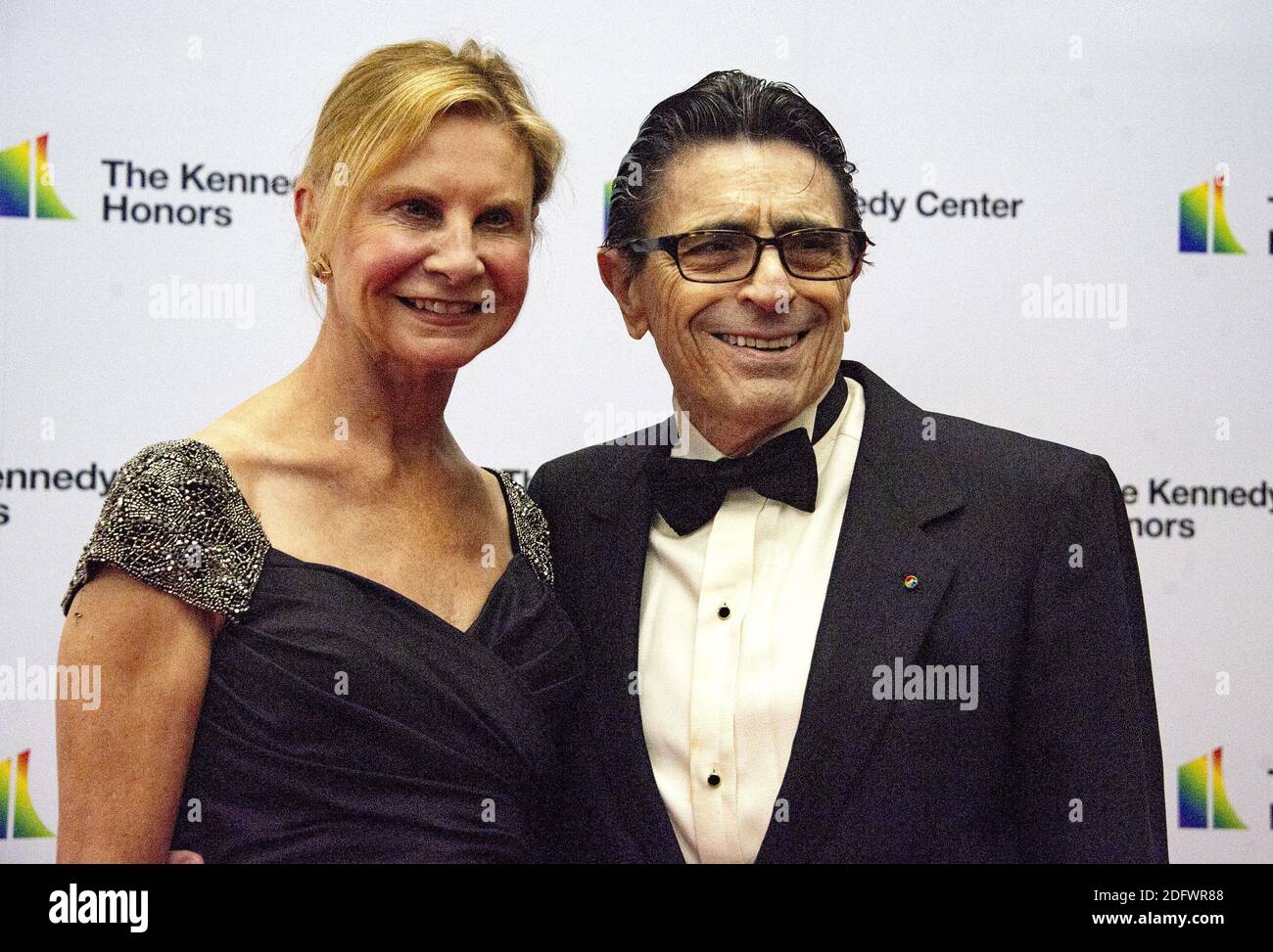 Edward Villella and wife, Linda Villella, arrive for the formal Artist's Dinner honoring the recipients of the 41st Annual Kennedy Center Honors hosted by United States Deputy Secretary of State John J. Sullivan at the US Department of State in Washington, DC, USA, on Saturday, December 1, 2018. The 2018 honorees are: singer and actress Cher; composer and pianist Philip Glass; Country music entertainer Reba McEntire; and jazz saxophonist and composer Wayne Shorter. This year, the co-creators of Hamilton, writer and actor Lin-Manuel Miranda, director Thomas Kail, choreographer Andy Blankenbuehl Stock Photo