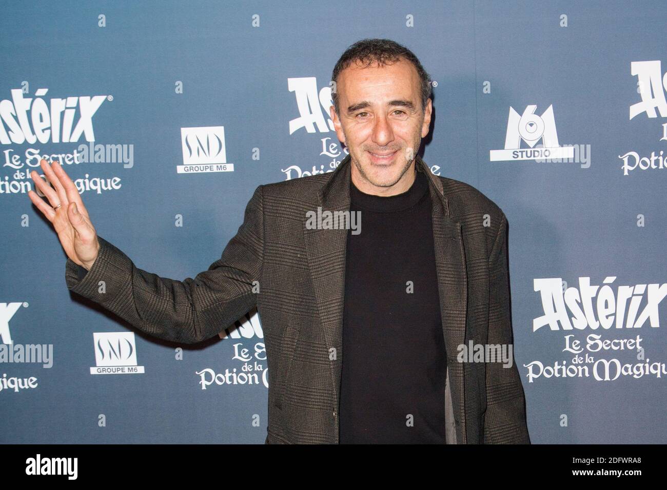 Elie Semoun attend 'Asterix - Le Secret de la Potion Magique' Paris ...