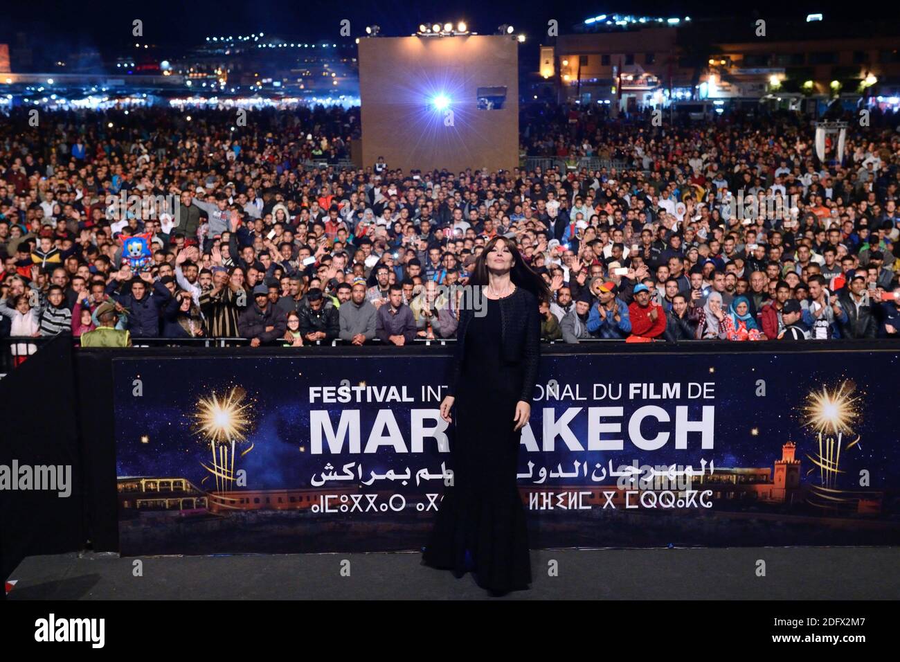 Monica Bellucci attending the the screening of Asterix & Obelix