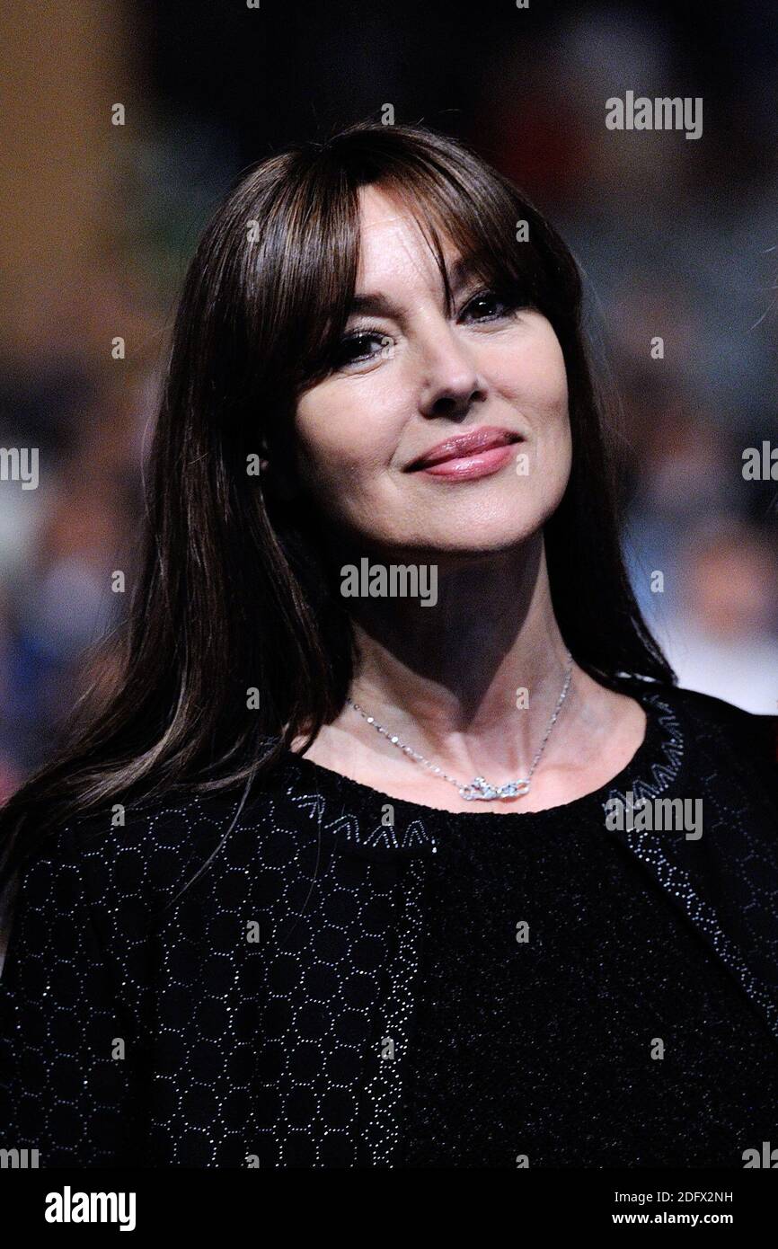 Monica Bellucci attending the the screening of Asterix & Obelix
