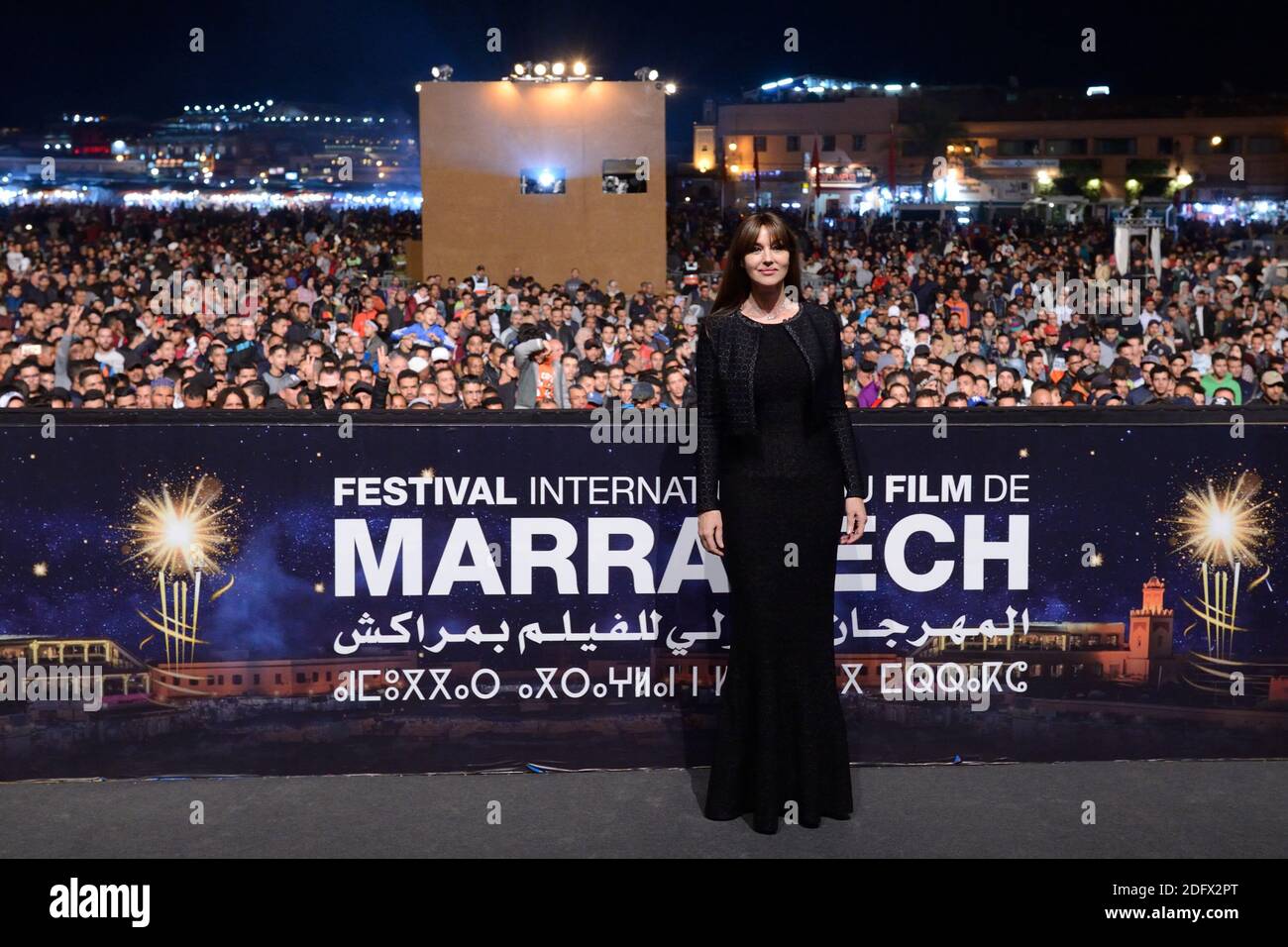 Monica Bellucci attending the the screening of Asterix & Obelix