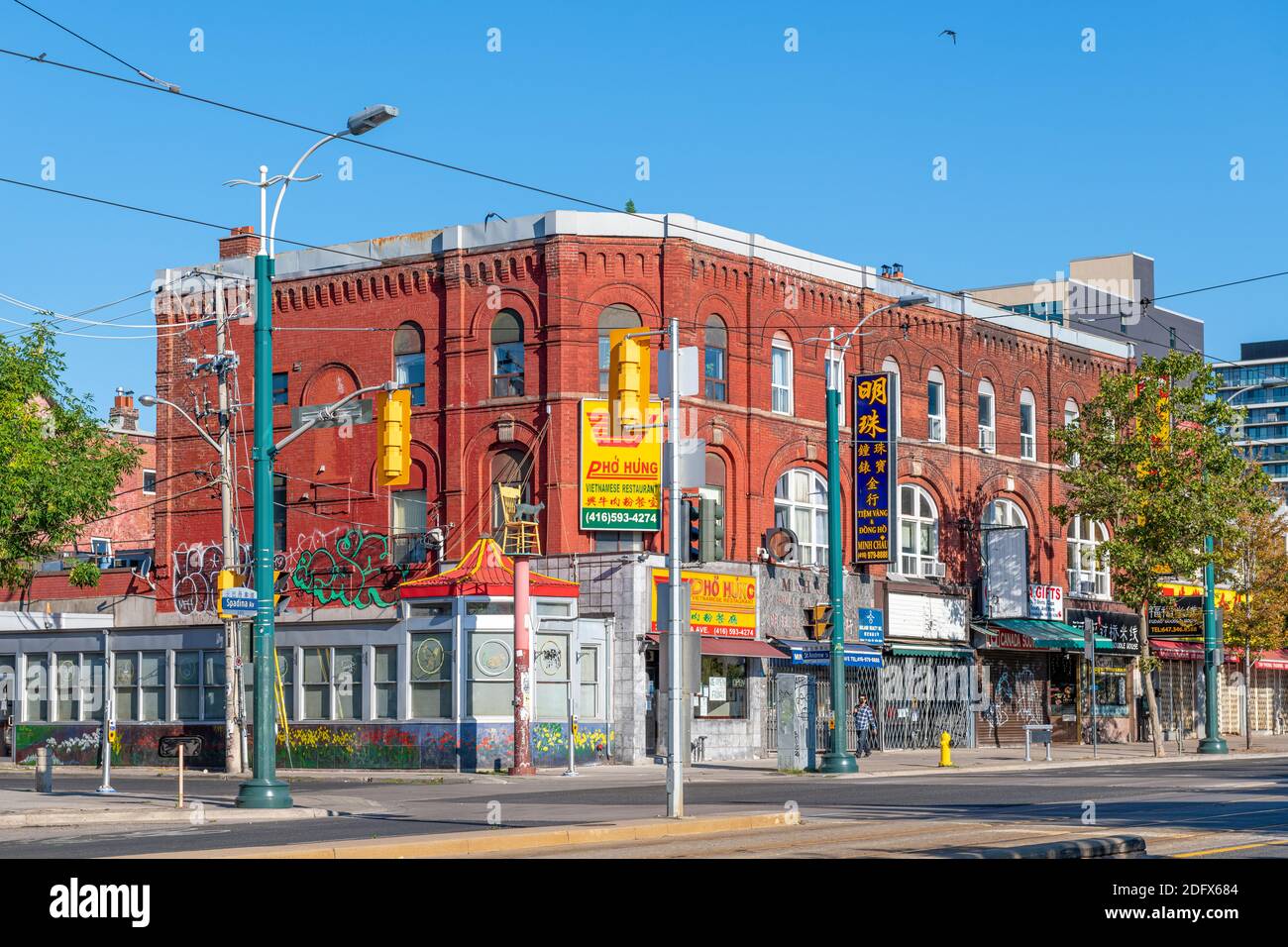 Toronto old neighbourhood hi-res stock photography and images - Alamy