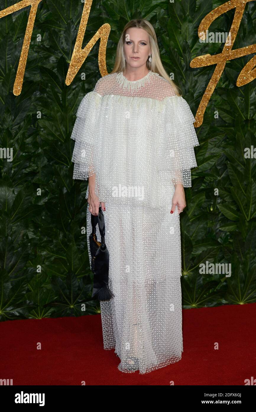 Alice Naylor-Leyland attending The Fashion Awards 2018 In Partnership