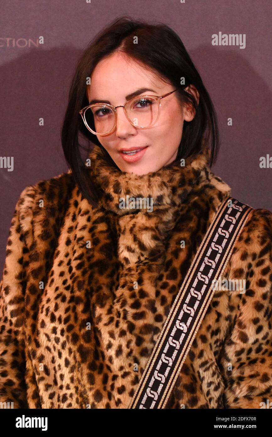 Agathe Auproux attends the L'Empereur de Paris premiere at cinema