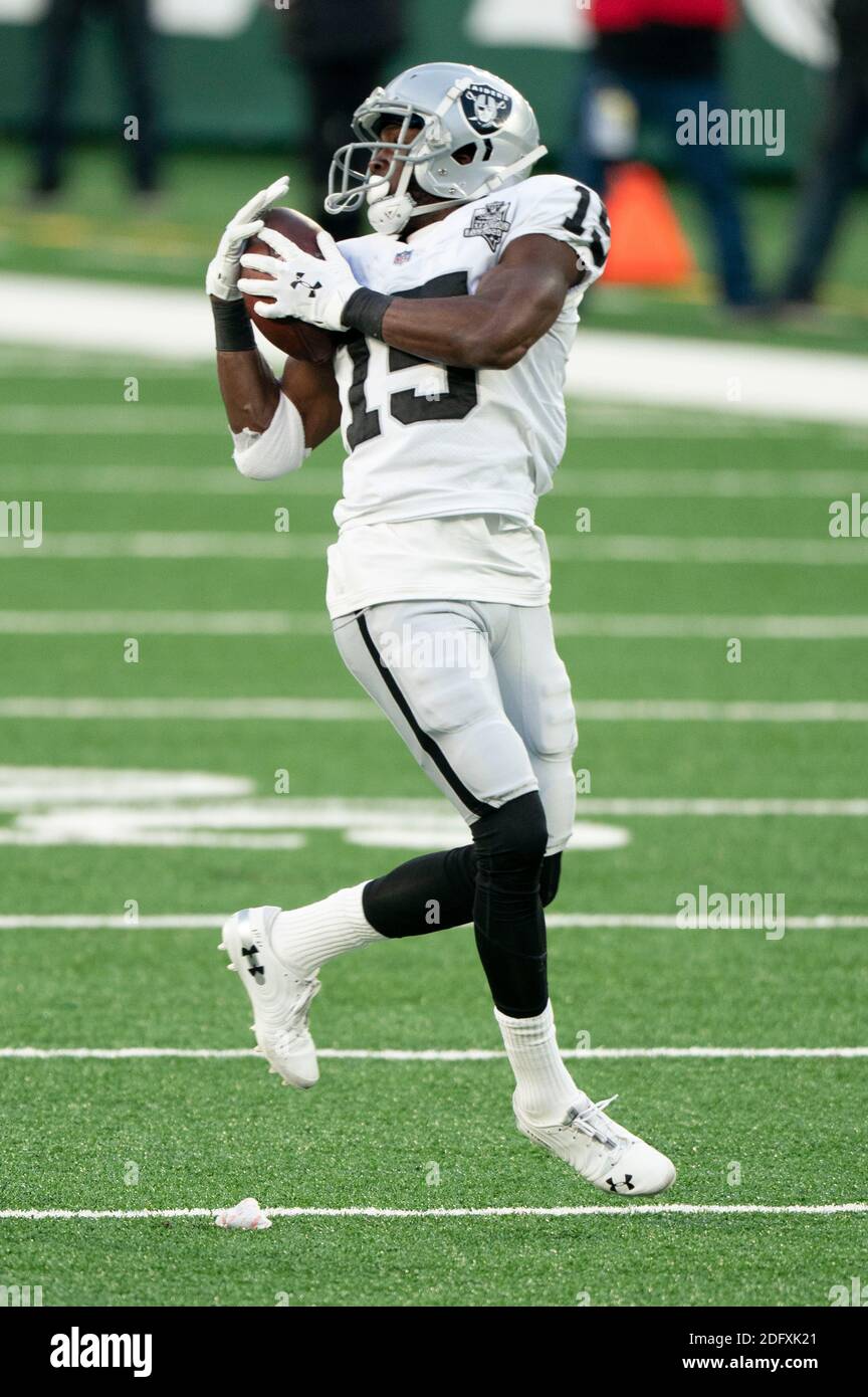 East Rutherford, New Jersey, USA. 6th Dec, 2020. Las Vegas Raiders wide  receiver Nelson Agholor (15) with the catch during the NFL game between the  Las Vegas Raiders and the New York