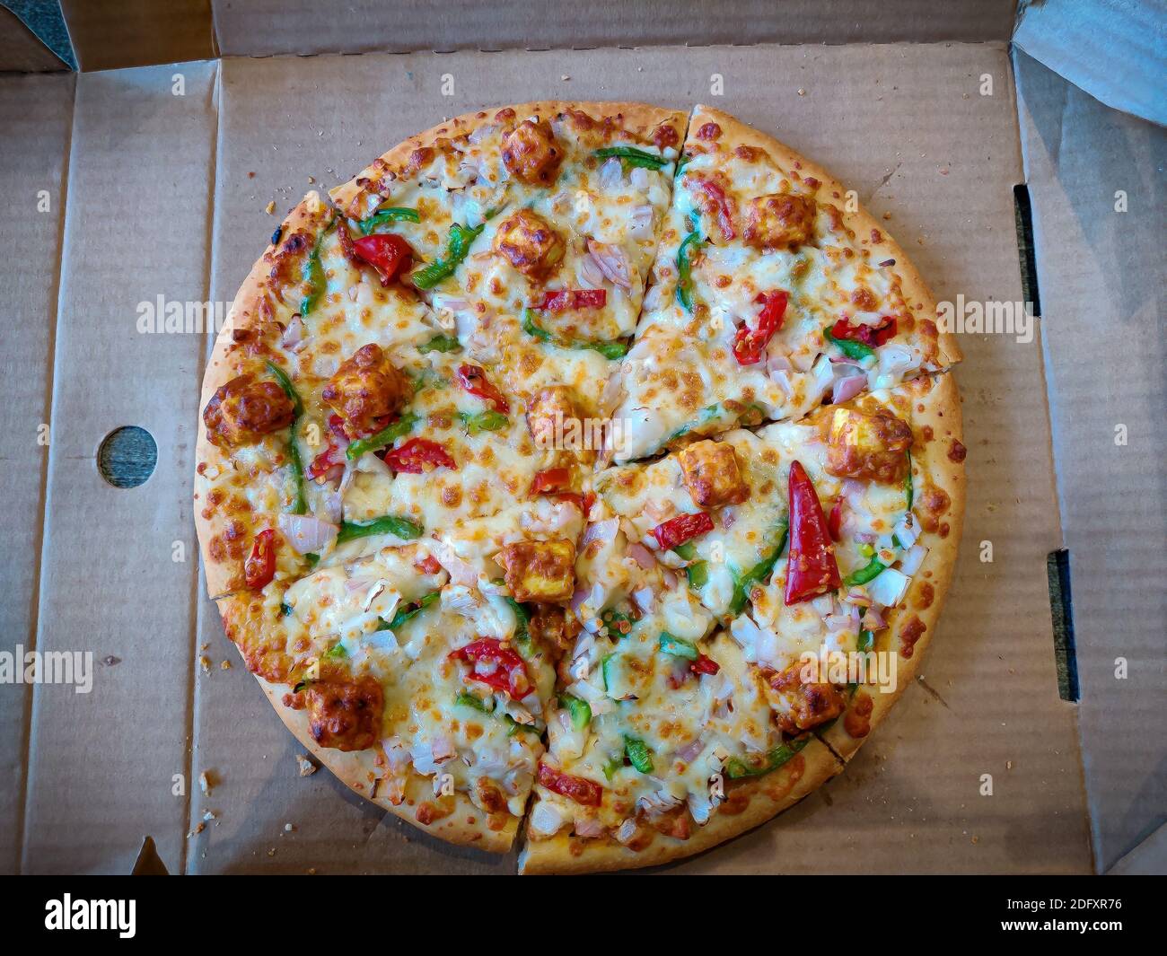 in box yummy pizza photography Stock Photo   Alamy