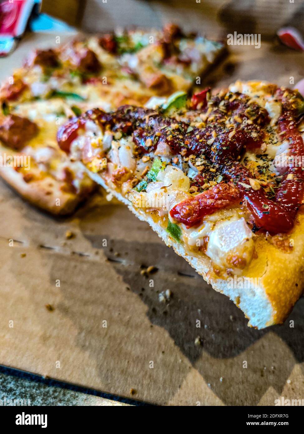 Pepperoni pizza hut hi-res stock photography and images - Alamy