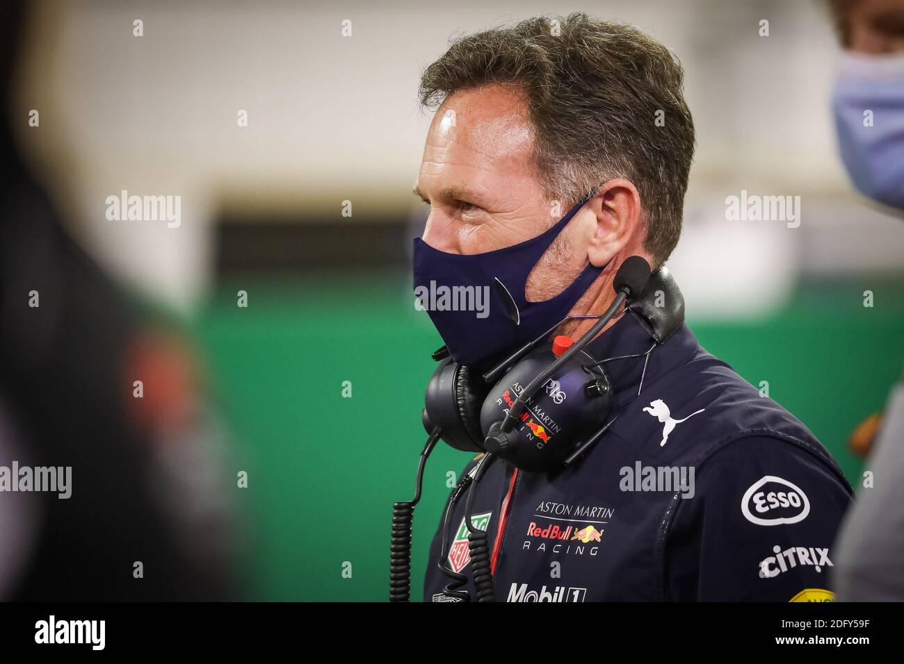 HORNER Christian (gbr), Team Principal of Aston Martin Red Bull Racing, portrait during the Formula 1 Rolex Sakhir Grand Prix / LM Stock Photo