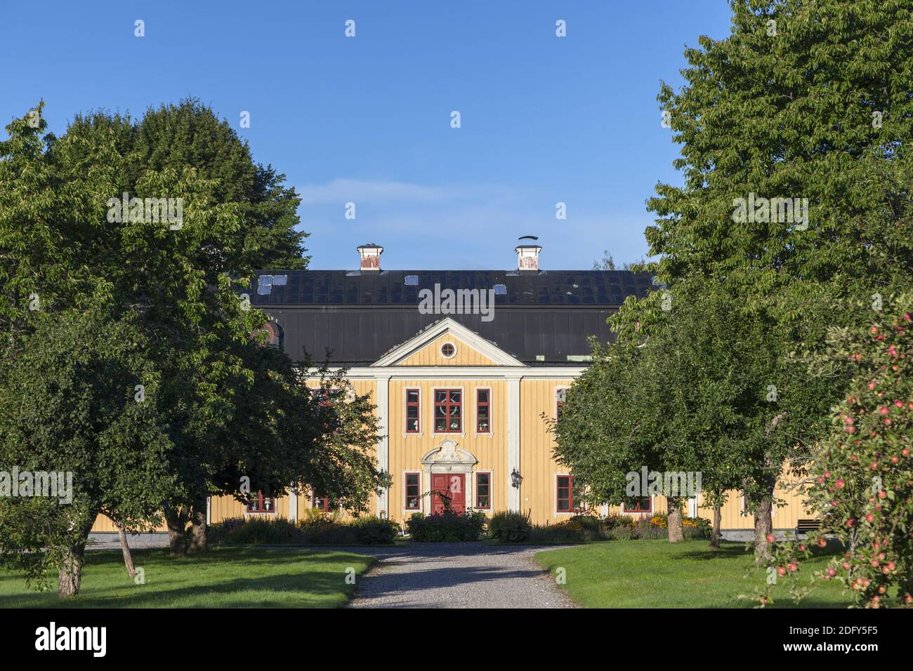 geography / travel, Sweden, Stockholm laen, Soedertaelje, farm house in Tvetaberg, Soedertaelje, Additional-Rights-Clearance-Info-Not-Available Stock Photo