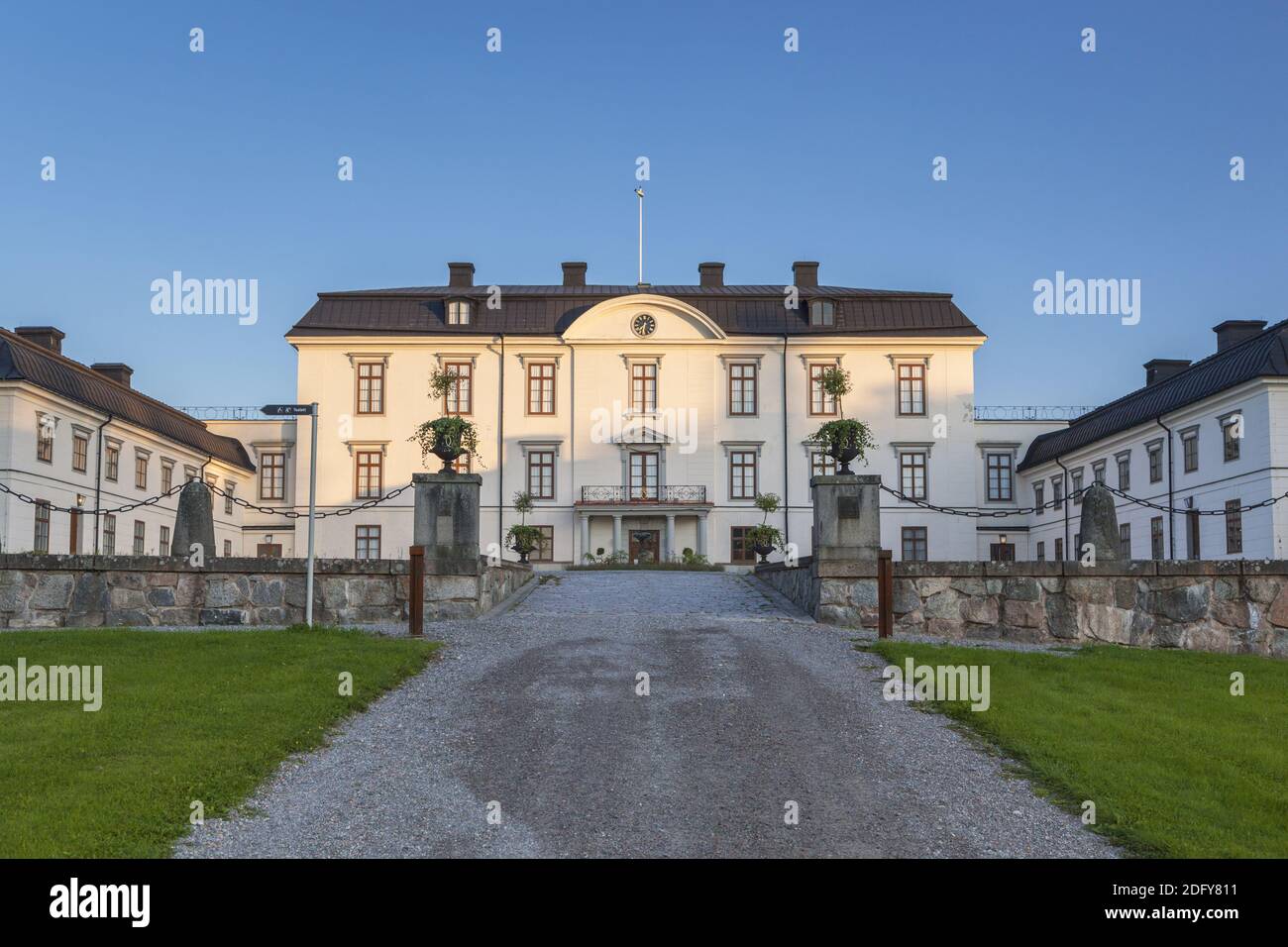 geography / travel, Sweden, Stockholm laen, Rosersberg, Rosersberg Castle, Uppland, Additional-Rights-Clearance-Info-Not-Available Stock Photo