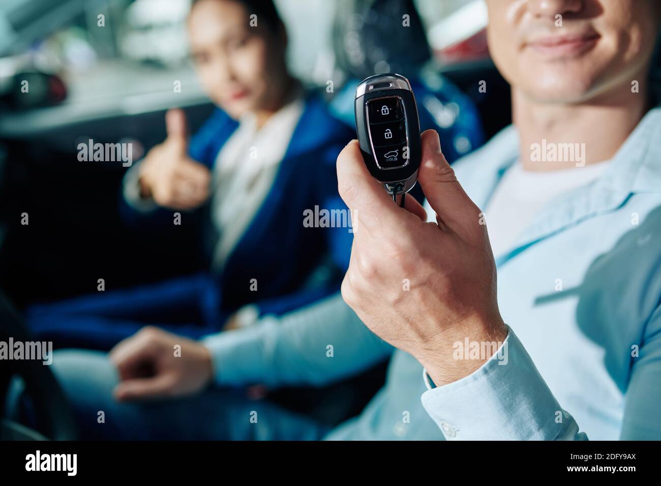Young man car keys hi-res stock photography and images - Alamy