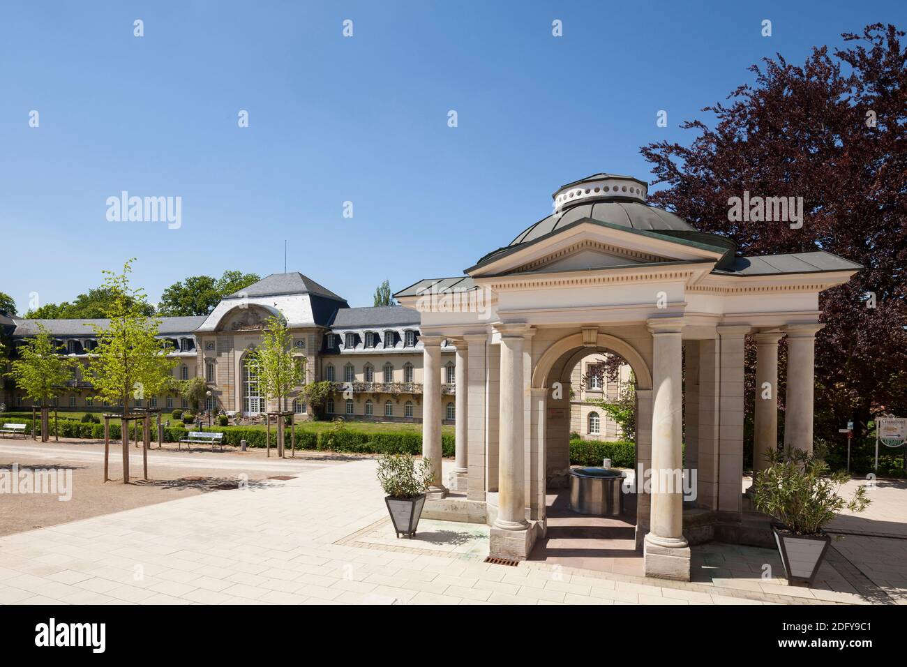 geography / travel, Germany, Lower Saxony, Bad Nenndorf, grand hotel esplanade, former sulphur bathhou, Additional-Rights-Clearance-Info-Not-Available Stock Photo