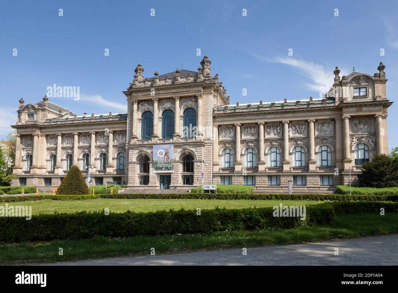 geography / travel, Germany, Lower Saxony, Hanover, Lower Saxon State Museum Hanover, Additional-Rights-Clearance-Info-Not-Available Stock Photo
