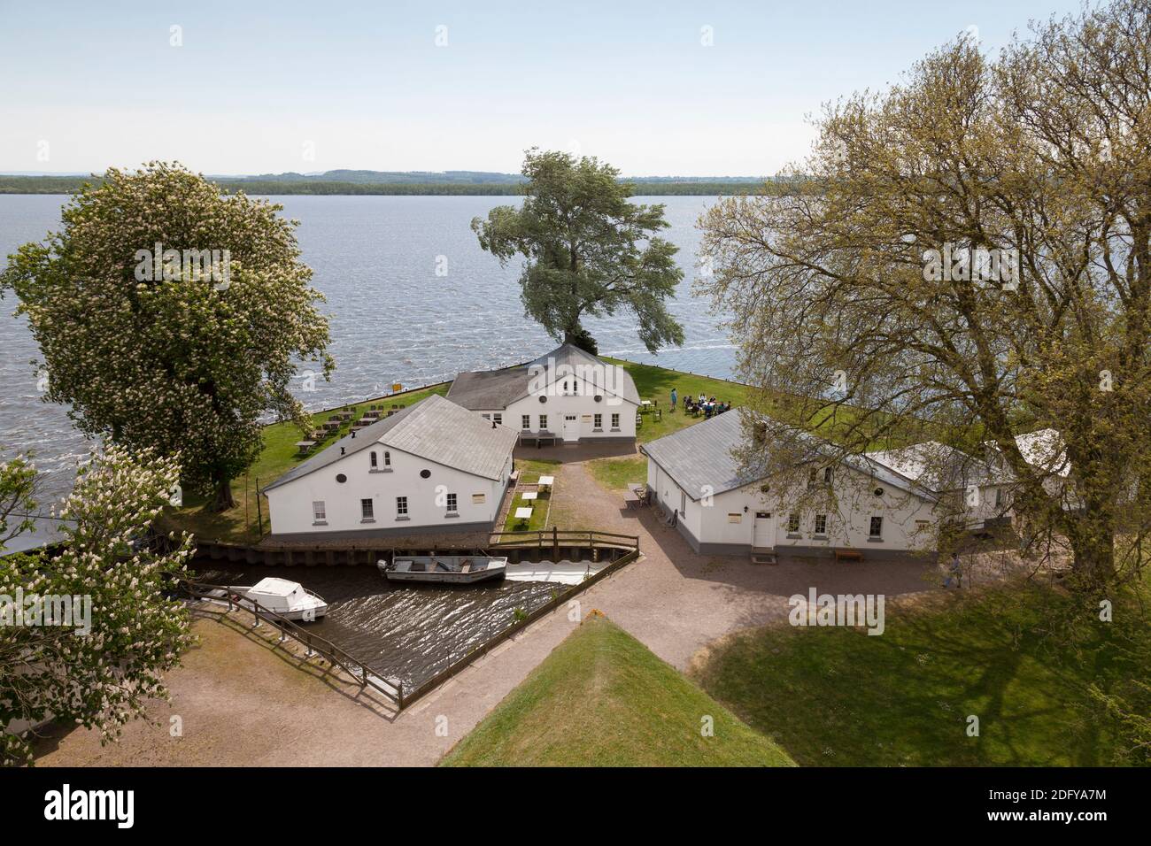 geography / travel, Germany, Lower Saxony, natural preserve Steinhude Lake, isle Wilhelmstein, Additional-Rights-Clearance-Info-Not-Available Stock Photo