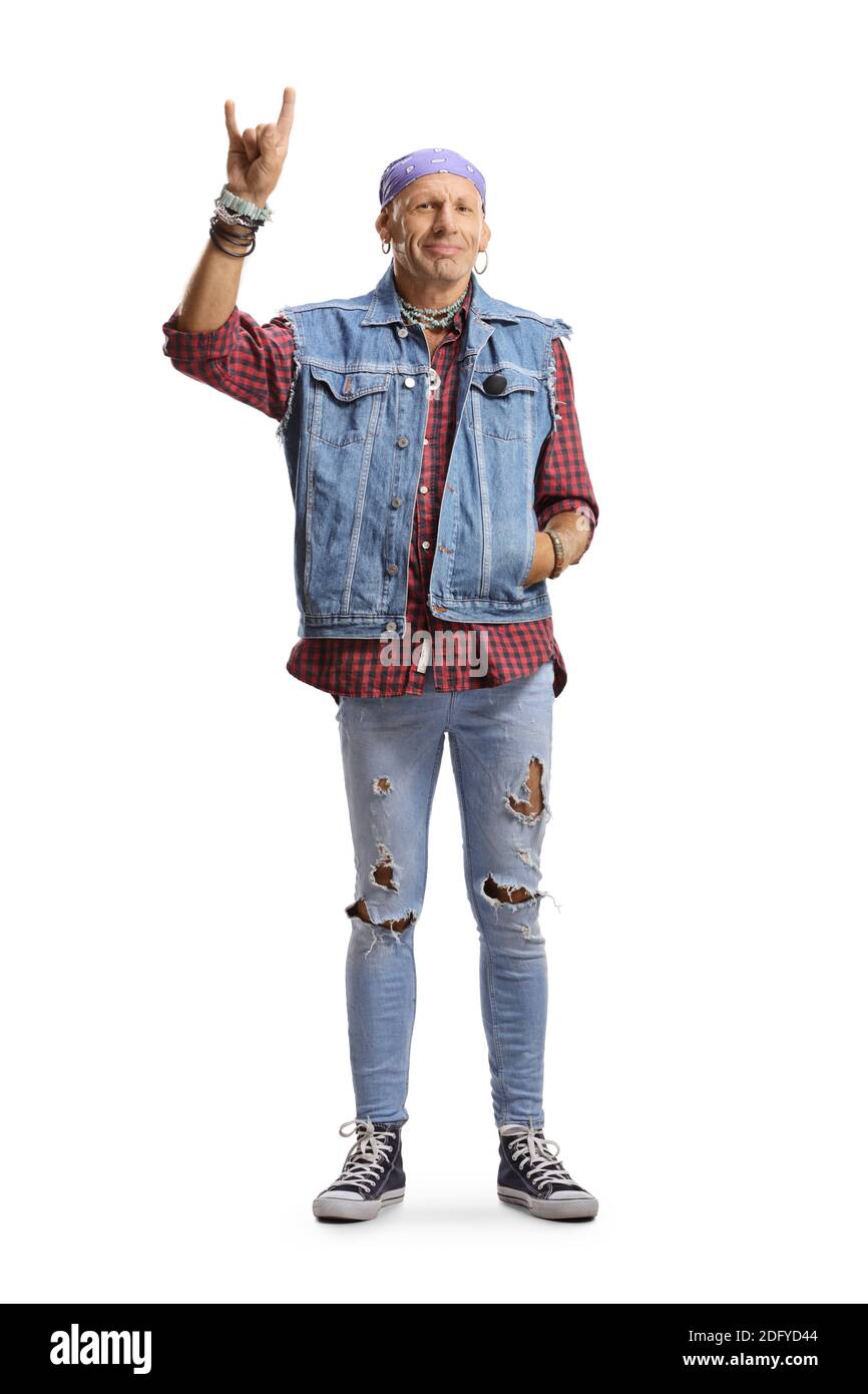 80s Ripped Jeans Men