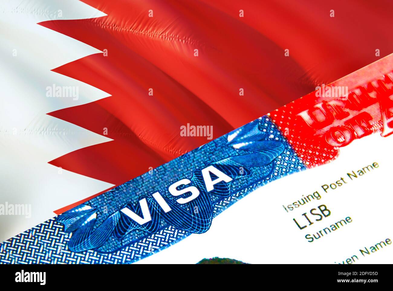 Bahrain passport hi-res stock photography and images - Alamy