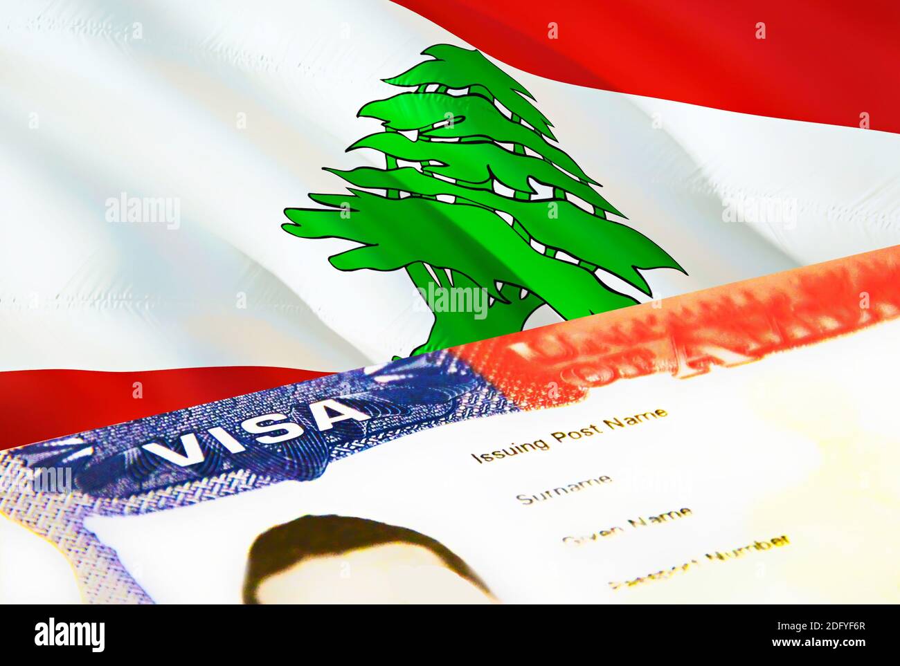 Lebanon passport stamp hires stock photography and images Alamy