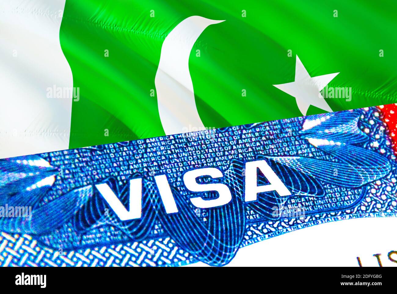 Pakistan Visa Travel To Pakistan Focusing On Word Visa 3d Rendering Pakistan Visa Travel To Pakistan Focusing On Word Visa 3d Rendering