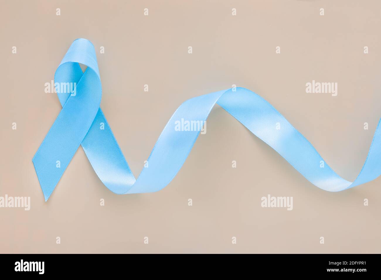 Baby Blue Ribbon and Bow Isolated Stock Image - Image of copy