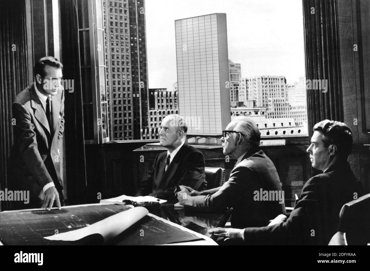 1940s men office desk work hi-res stock photography and images - Alamy