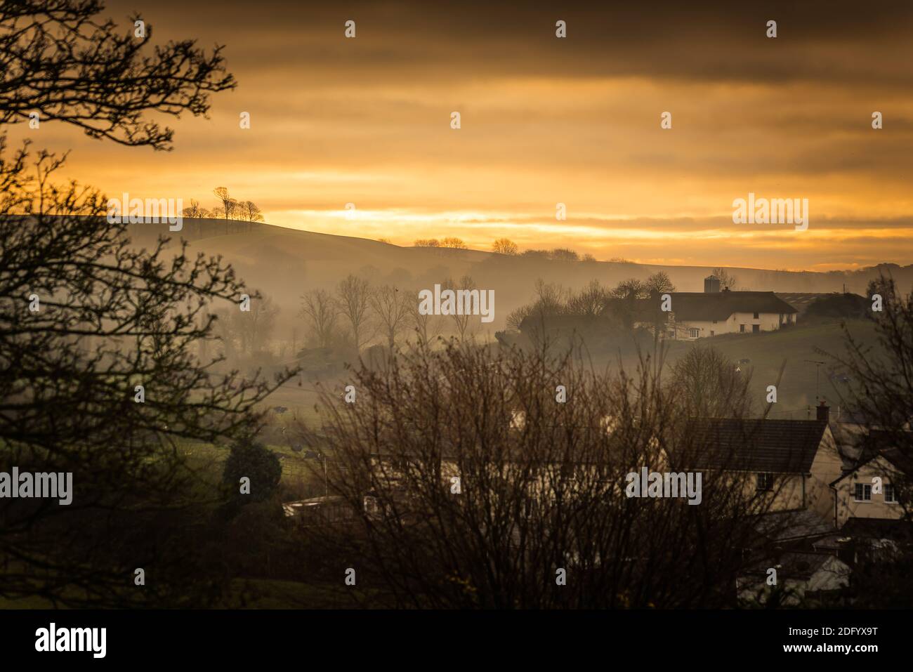 The otter valley in winter hi-res stock photography and images - Alamy