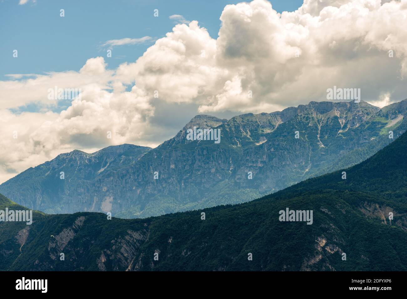 Mountain range surrounding the Asiago Plateau also called Plateau of