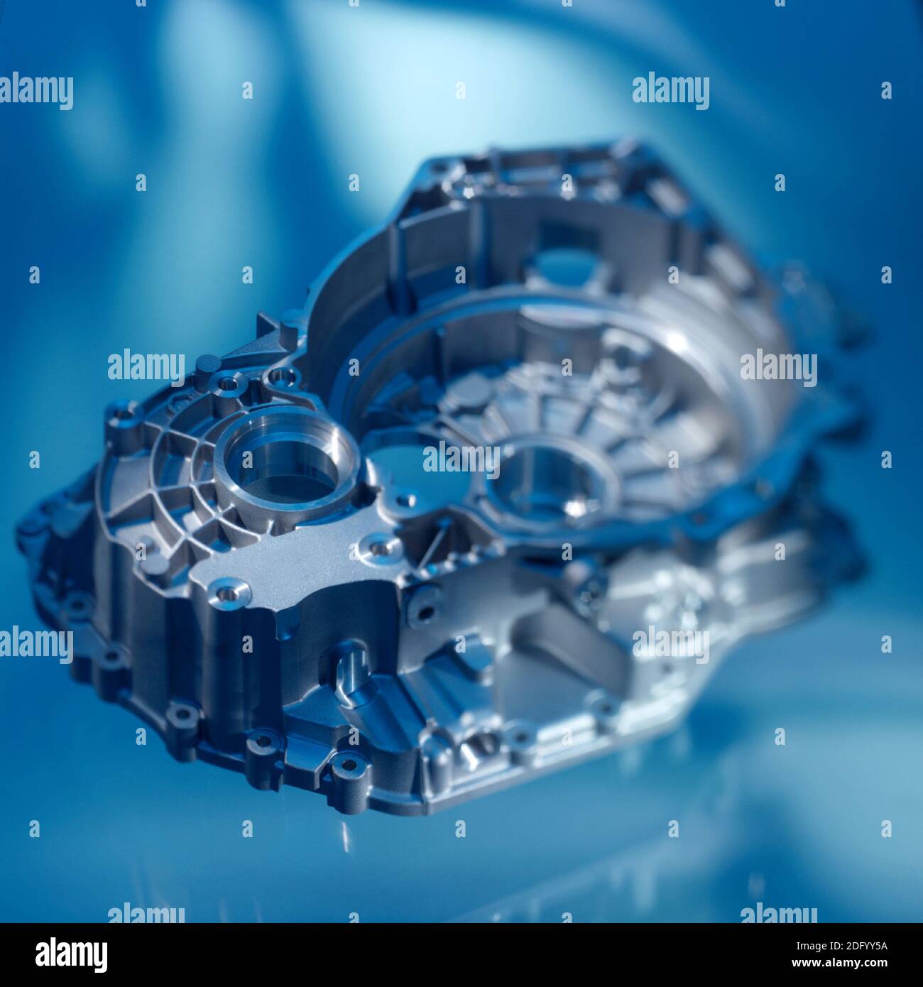 Passenger car transmission housings Stock Photo Alamy