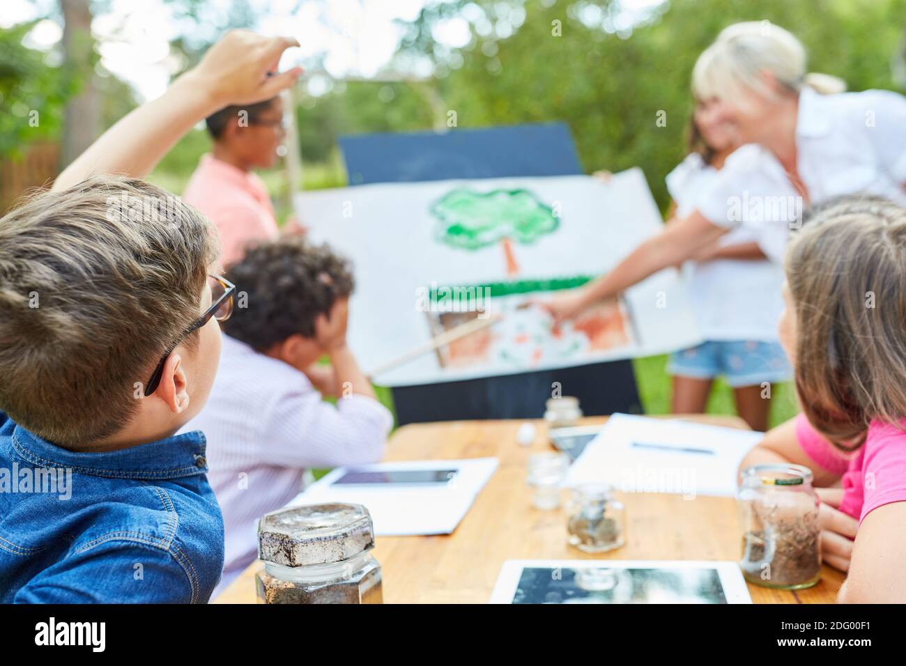 Plants school class hi-res stock photography and images - Alamy